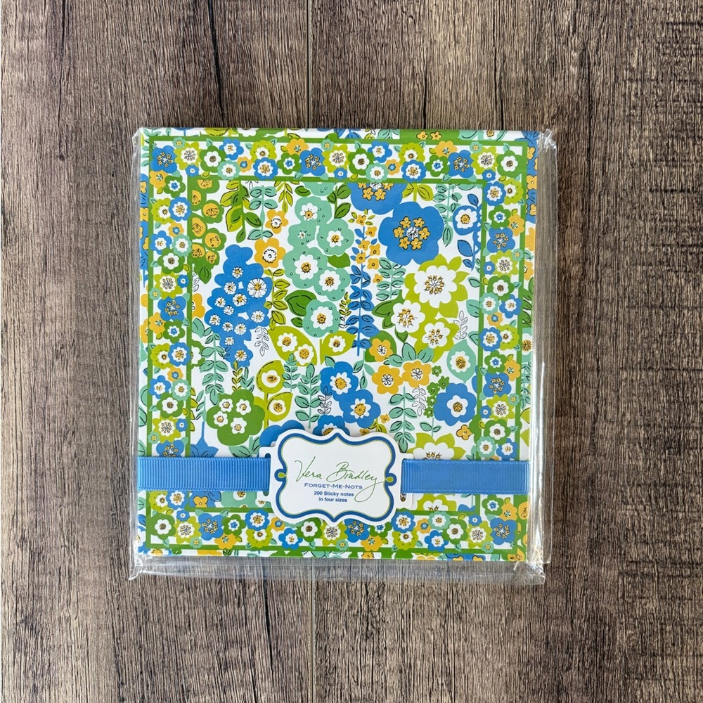 Vera Bradley Forget Me Nots Stationary